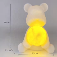 En gros, Kit de peinture créatif DIY style Lune Lumineuse pour figurines Ours, Dragon, Lapin, pour enfants et adultes