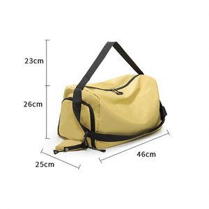 Sac de sport de grande capacité personnalisé, sac de fitness, sac de yoga, sac de voyage imperméable pour femmes, sac de sport avec compartiment pour chaussures - Product Image 6