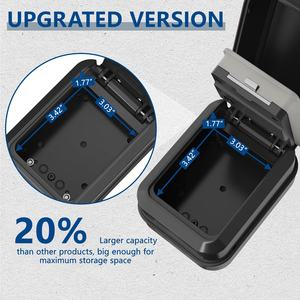 Boîte à clés étanche à fixer au mur, boîte à clés avec code, boîte à clés à combinaison à 4 chiffres, <span class=keywords><strong>coffre</strong></span>-<span class=keywords><strong>fort</strong></span> de sécurité, boîte de rangement pour clés - Product Image 2