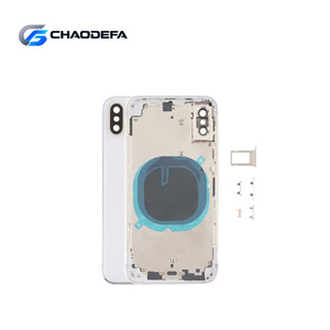 เคสโทรศัพท์ iPhone XS Max แบบมีฝาหลังและกรอบกลาง - Product Image 1