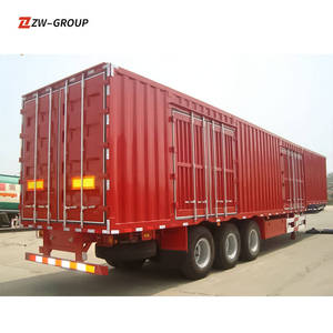 Bulk <strong>Cargo</strong> &amp; Food Transport Steel Semi Trailer <strong>Van</strong> <strong>Truck</strong> Sale of Semi Trailer <strong>Truck</strong> with Bulk <strong>Cargo</strong>/Foods Box - Product Image 3