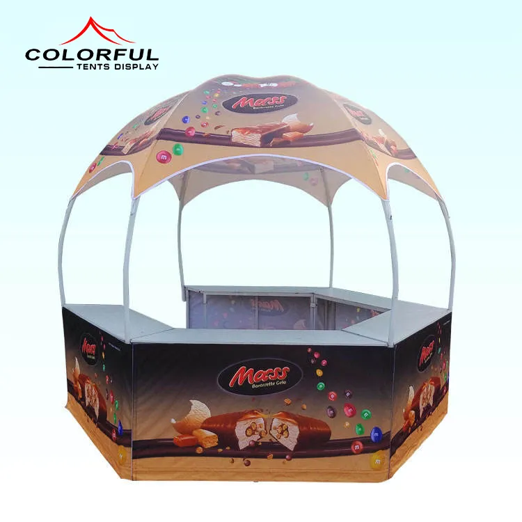 Carpa Domo promocional para eventos, carpa para comida, 3x3m