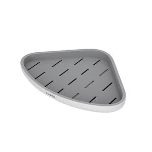 Estante de baño triangular de esquina para montar en la pared Ecoco, de 1 nivel, duradero, para almacenamiento en la ducha, el tocador y el inodoro. - Product Image 4