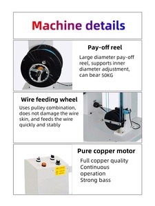 เครื่องป้อนสายไฟอัตโนมัติ Sinrad SR-400A พร้อมระบบทำงานอัตโนมัติ/กึ่งอัตโนมัติ - Product Image 6