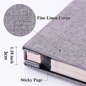 Álbum de Fotos Grande de Color Sólido, Álbumes Autoadhesivos para Librería, 20 Hojas/40 Páginas, Almacenamiento de Fotos de Bebés, Familiares, Aniversarios y Bodas - Product Image 3