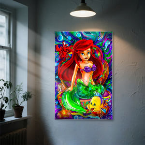 فنون حائط معدنية فاخرة من الألومنيوم مخصصة صور عالية الدقة منظر طبيعي جليدي مطبوعات معدنية لامعة من الألومنيوم صبغ التسامي لمعرض الفن - Product Image 5