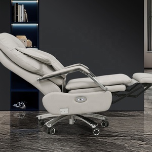 High-end Smart Leather Electric boss <strong>Chair</strong> Office Computer <strong>Chair</strong> Massage Reclining Home <strong>Study</strong> <strong>Chair</strong> - Product Image 4