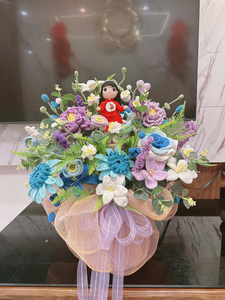 Amigurumi ตุ๊กตาผ้าคอตตอนทำด้วยมือสำหรับเด็กทารกเด็กวัยหัดเดิน - Product Image 3