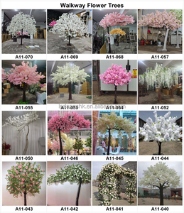 Grand arbre artificiel LEDA naturel, unique, pour extérieur et intérieur, en fibre de verre durable, idéal pour la décoration de mariage - Product Image 3