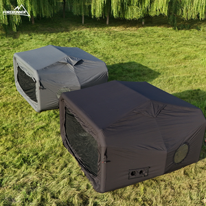 Forerunner 10 ㎡   Tenda Capsula Spaziale Nera e Grigia Senza Palo Centrale, Montaggio Istantaneo per <span class=keywords><strong>Glamping</strong></span> e Campeggio all'Aperto - Product Image 6