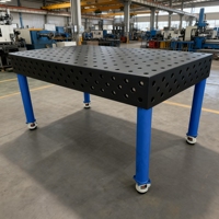 Station de soudage Meisida Q355 en acier traité au nitre, utilisation sans électricité, plateforme de soudage 3D, table de soudage