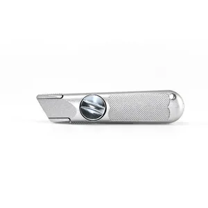 Hoge Kwaliteit Meetlint Fixed Blade Pocket Slimline Utility Mes Veiligheid Box Cutter
