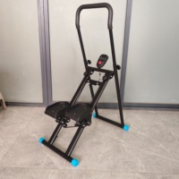 TODO Stepper d'escalade compact et pliable pour la maison - Appareil de cardio-training complet pour la maison, équipement de fitness pour le corps entier