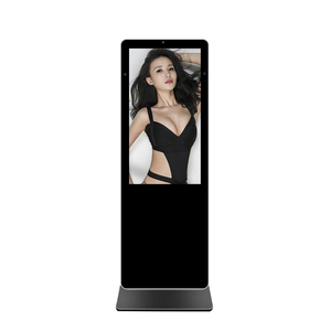 43 "Hot Bán Ultra Slim tầng đứng kỹ thuật số biển Totem <span class=keywords><strong>video</strong></span> máy nghe nhạc quảng cáo <span class=keywords><strong>LCD</strong></span> hiển thị - Product Image 1