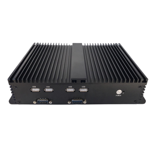 Spc450 không quạt công nghiệp PC Hỗ trợ Intel 4th Gen <span class=keywords><strong>Haswell</strong></span> Celeron Core <span class=keywords><strong>i3</strong></span> i5 i7 Bộ vi xử lý với 6com 8usb 3 RJ45 LAN - Product Image 1