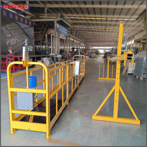 Plateforme de travail suspendue moderne en acier et aluminium, série ZLP, nacelle aérienne pour l'entretien des façades - Product Image 3