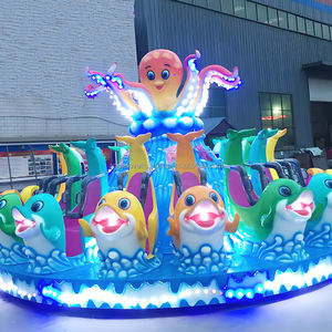 Manège aquatique rotatif pour enfants « Aventure sous-marine » avec tir de requins – Jeu de tir aquatique pour parcs d'attractions - Product Image 6