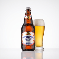 Bière artisanale originale Kingstar en bouteilles de 1L, boissons alcoolisées, vente en gros d'usine pour les détaillants et distributeurs de spiritueux, herbes et épices