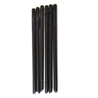 Antenne WiFi 2.4G SMA mâle de haute qualité OEM 2400 MHz 10DBI en caoutchouc noir