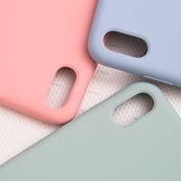 Coques en silicone liquide antichoc souples en TPU pour iPhone 11 12 13 14 15 16e Pro Max