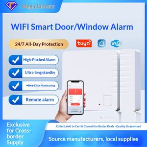 Tuya WLAN-Tür- und Fensteralarm mit Türklingel & App-Steuerung, ABS-Material, 10-20m Erkennungsreichweite - Product Image 5