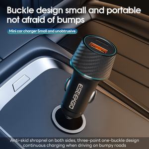 ESEEKGO CC-52C 52.5W QC22.5W+PD30W ที่ชาร์จแบตในรถพร้อมสายชาร์จประเภท-C ถึง C ขนาด 3.3 ฟุตการชาร์จในรถยนต์ความเข้ากันได้สากล - Product Image 5