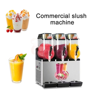 3 bols tête trois réservoirs saveur espace boisson glacée <span class=keywords><strong>Slash</strong></span> Daiquiri Margarita Slushee Slushie Slushie Machine à Slush 3 réservoir nouveau Commercial - Product Image 3