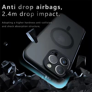 <span class=keywords><strong>Funda</strong></span> Protectora Magnética Translúcida Esmerilada con Absorción de Impactos para <span class=keywords><strong>Nothing</strong></span> <span class=keywords><strong>Phone</strong></span> (3A) Lite/3/3A/3A Pro/2A/CMF <span class=keywords><strong>Phone</strong></span> 2 Pro - Product Image 2