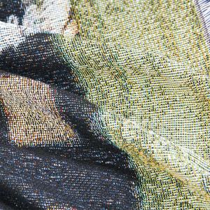 Couvertures de <span class=keywords><strong>tapisserie</strong></span> de décoration murale étoile de football personnalisées de haute qualité Couverture tissée Jacquard de conception personnalisée - Product Image 5