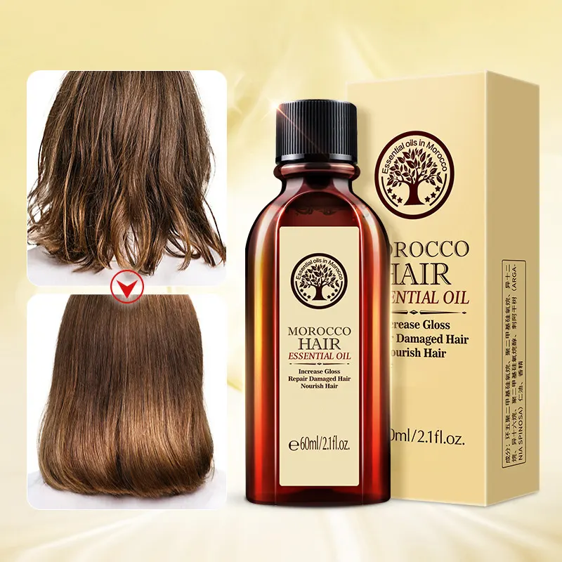 Wholesale Private Label Argan Oil Hair Care Set Argan Oil from morocco Hair Care organic morocco argan oil for care hair