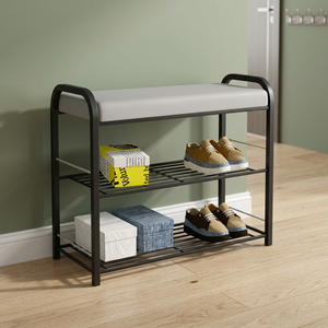 3 Tier <b>Shoe</b> Rack Metal <b>Shoe</b> Rack 3 Shelf <b>Shoe</b> Organizer Metal <b>Shoe</b> Organizer <b>Shoe</b> Storage Rack Freestanding <b>Shoe</b> - Product Image 2