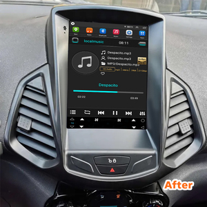 Lecteur dvd stéréo de voiture électronique android pour <span class=keywords><strong>Ford</strong></span> <span class=keywords><strong>Fiesta</strong></span> Eco <span class=keywords><strong>sport</strong></span> <span class=keywords><strong>2018</strong></span> lecteur de navigation GPS à écran vertical de voiture tactile - Product Image 2