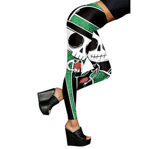 Mallas estampadas <span class=keywords><strong>con</strong></span> sublimación para Halloween, ropa de pesadilla antes de Navidad, venta al por mayor - Product Image 6