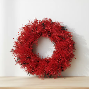 <span class=keywords><strong>Couronne</strong></span> <span class=keywords><strong>de</strong></span> fleurs séchées naturelles écologiques artisanales Softdream, design <span class=keywords><strong>en</strong></span> forme <span class=keywords><strong>de</strong></span> cœur, longue durée <span class=keywords><strong>de</strong></span> vie, pour la Saint-Valentin - Product Image 3