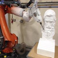 Nouveau design Usine Directement Automatique Équipement 5 Axes 6 Axes 7 Axes Robot Bras CNC 3D Sculpture Gravure CNC Routeur Bois Mousse