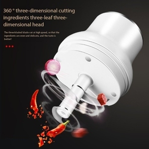 Electric Garlic Chopper Meat Grinder Mini Vegetable Chopper Garlic Crusher Blenders for <b>Kitchen</b> Grinders Food Processor Mixer - Product Image 3