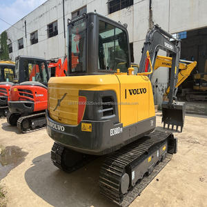 Haute qualité Volvo utilisé 5ton Mini Digger Ec55 Ec60 pelle hydraulique avec de faibles heures de travail - Product Image 4