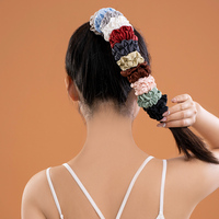 Chouchous en Soie pour Cheveux 100% Soie de Mûrier Lot de 3 Élastiques Doux Sans Dommage pour Queue de Cheval Ensemble Personnalisé de Chouchous en Soie