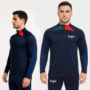 <b>Retro</b> Football <b>Tracksuit</b> 2023 France Football <b>Tracksuit</b> Polyester Cotton Football <b>Tracksuits</b> - Product Image 5