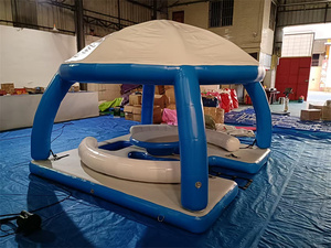 Plataforma Flotante Inflable Comercial para Fiestas, Carpas Desplegables, Pancartas Acuáticas para Exteriores, para Alquiler - Product Image 2