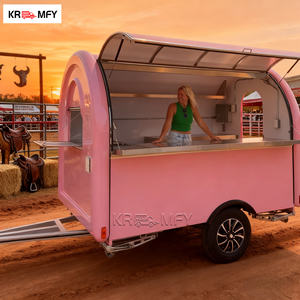 2026 Bbq Truck <b>Carts</b> Trailers Mobile Restaurant Hot Dog <b>Cart</b> USA Customized Food Trailer - Product Image 1