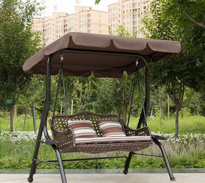 Venta caliente <span class=keywords><strong>Columpio</strong></span> de jardín silla colgante muebles de exterior columpios de patio con <span class=keywords><strong>toldo</strong></span> - Product Image 4