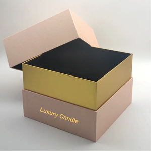 Grosir kotak kemasan kertas tabung lilin kosong dengan tutup untuk wadah kemasan stoples lilin hadiah - Product Image 6