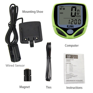 Xe Đạp Máy Tính Đi Xe Đạp Có Dây Không Thấm Nước Đồng Hồ Bấm Giờ MTB Xe Đạp Đường Cảm Biến Đo Đường Xe Đạp <span class=keywords><strong>Mini</strong></span> Máy Tính Kỹ Thuật Số - Product Image 6