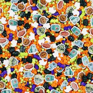 Mezclas de Chispas <span class=keywords><strong>Comestibles</strong></span> para Decoración de Pasteles, Nuevos Productos 2022, Dinosaurio, Rosa, Helado, Hamburguesa, Animal, Calabaza, Avión, Cohete - Product Image 5