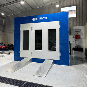 CE Approved Karjoys KJ-9003R <b>Diesel</b> Burner/Gas/Electric Heated 12.5KW 3ph/380V <b>Spray</b> Paint <b>Booth</b> Automotive Baking Oven - Product Image 5
