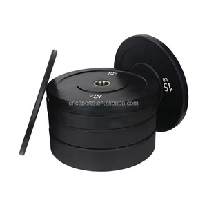 Discos de Pesas para Gimnasio Comercial, Entrenamiento de Fuerza, Hierro Fundido Recubierto de Goma Antideslizante, Capacidad de 10kg-150kg, Diámetro de Barra de 50mm, <span class=keywords><strong>Eric</strong></span> - Product Image 3