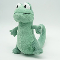 Peluche de lézard super douce de 26 cm, adorable peluche de gecko pour cadeau d'anniversaire
