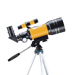 Telescopios Profesionales para Astronomía para Principiantes, Apertura de 70 mm, Montura AZ de 300 mm, Refractor Astronómico, Ocular de 6 mm/20 mm - Product Image 2