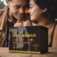 Thé Énergisant Homme et Femme : Maca, Herbes et Compléments Santé pour la Vitalité et la Capacité Sexuelle Masculine – Ingrédients pour Thé des Reins Masculins